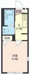 シャーメゾン三軒茶屋【2階】の間取り
