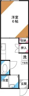 エステート協栄【2階】の間取り