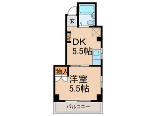 ノ-ブル星野【3階】の間取り