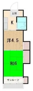 戸田橋浴場ビル【3階】の間取り