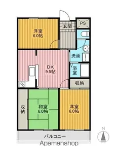 ルミエールI【2階】の間取り
