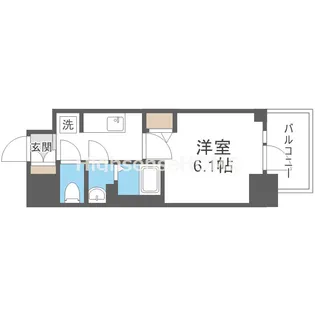 アドバンス大阪ストーリア【4階】の間取り