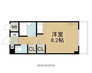 ポートサイド310【2階】の間取り