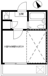 ネストつつじヶ丘【1階】の間取り
