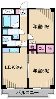 Opena Villa【2階】の間取り
