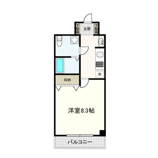 テラスジョージタウン【5階】の間取り
