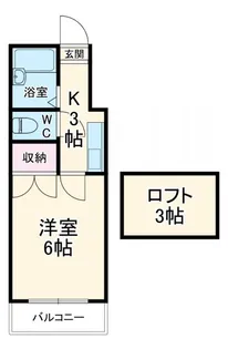 サンコート萩丘【1階】の間取り