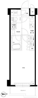 ルーブル横濱矢向【2階】の間取り