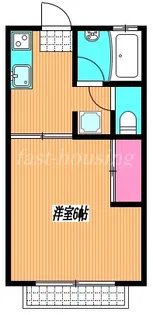 レジデンス武蔵【2階】の間取り