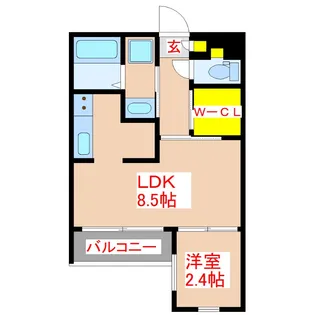 Golden Capital【3階】の間取り