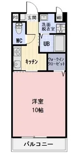 BRISA朝日【2階】の間取り