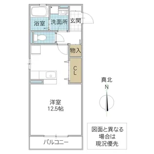 セジュールスクエア【1階】の間取り