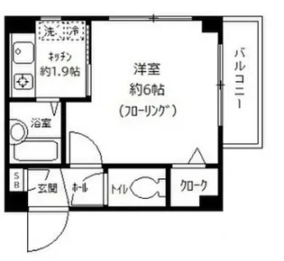 レスペランスショウ【2階】の間取り