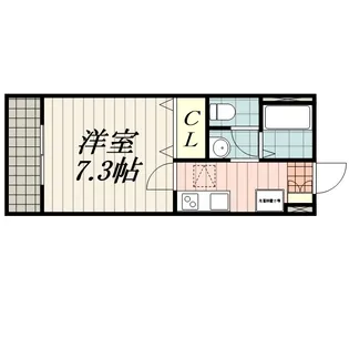H.I prendre(エイチアイプランドール)【2階】の間取り