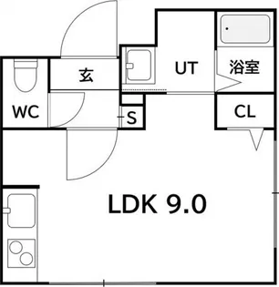 ラフィーネ南平岸IV【4階】の間取り