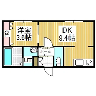 ステージ表町【4階】の間取り