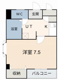 ALLOGGIO【1階】の間取り