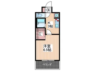 レジデンスタオダ【2階】の間取り