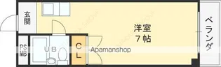 モンマルト21【2階】の間取り
