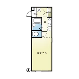 ピアACE21C【1階】の間取り