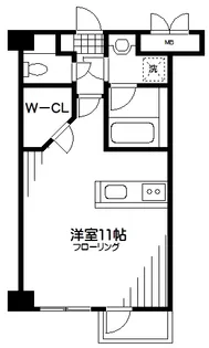 グラーレ バイロイト【4階】の間取り