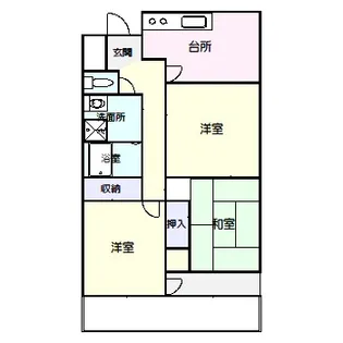 高知県高知市丸ノ内2【一戸建】の間取り