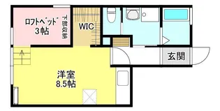 cocoro (ココロ)【1階】の間取り
