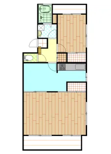 ソアレ八幡台【2階】の間取り