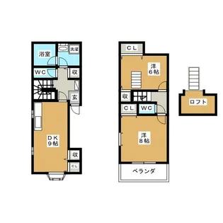 生麦戸建ての間取り