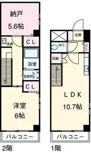 ジュネス上飯田の間取り