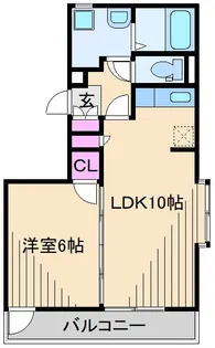 グリーンメゾン【1階】の間取り