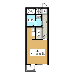 晴嵐荘【2階】の間取り