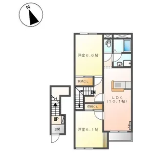 グランコート【2階】の間取り