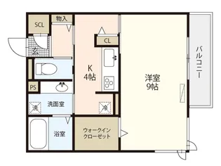 ファーストステージ翠【1階】の間取り
