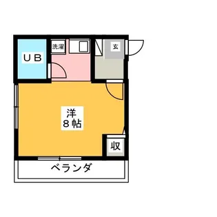 コーポ前田【2階】の間取り