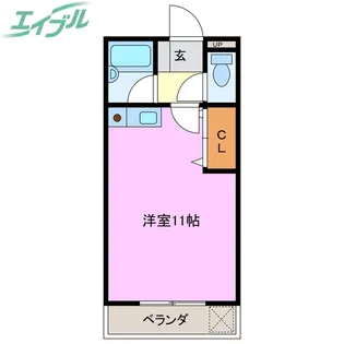 ハイツ21【2階】の間取り