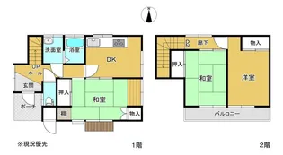 神奈川県藤沢市善行1【一戸建】の間取り