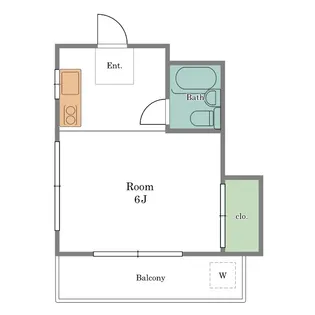 青葉ハイツ【3階】の間取り