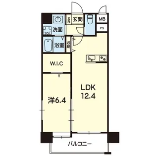 グランジュールII【9階】の間取り