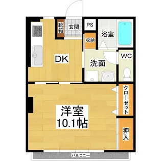 アーティス・メゾン【3階】の間取り