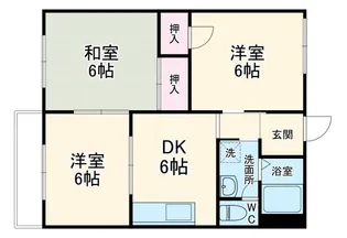 メゾンアルファ【3階】の間取り