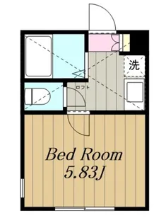 フェリーチェ橋本【1階】の間取り