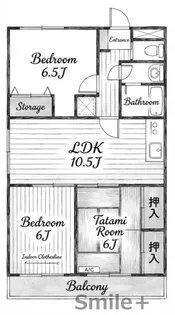 ソーシャルOmoriII【3階】の間取り
