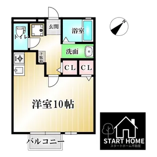 PALAST【1階】の間取り