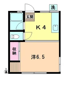 シティハイムM【2階】の間取り