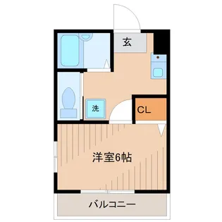 ヴィラ・ア・ラ・モード【2階】の間取り