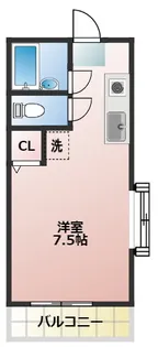 コンソラトゥール【3階】の間取り