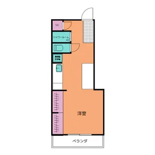 アーバンヴィラ覚王山【3階】の間取り