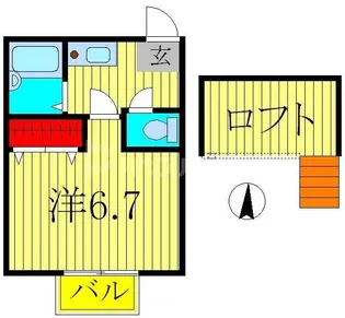 クラメゾン【2階】の間取り