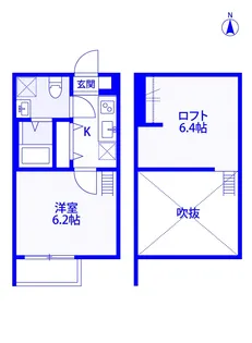 埼玉県さいたま市北区日進町2【アパート】の間取り